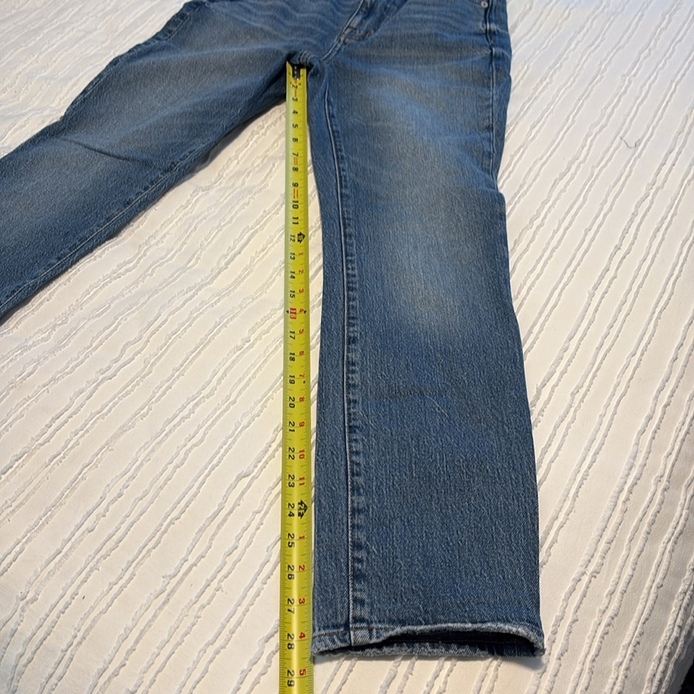 EUC Madewell Slim Boy Jeans - size 2 (24) - Picture 9 of 14